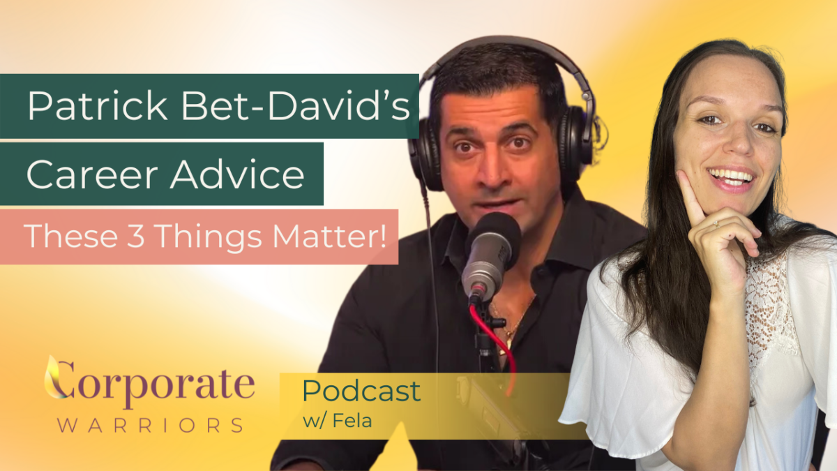 Patrick Bet-David Career Advice | The Corporate Warriors Podcast