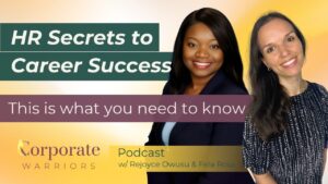 Rejoyce Owusu at The Corporate Warriors Podcast