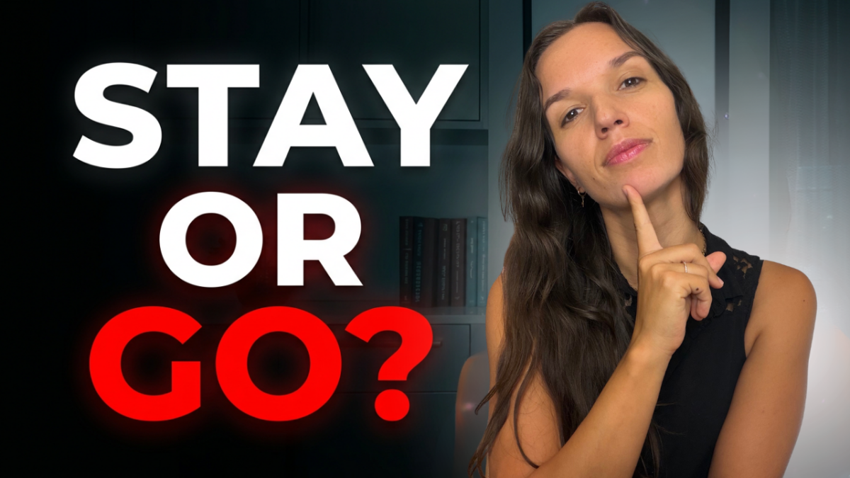 when to quit your toxic job - career podcast